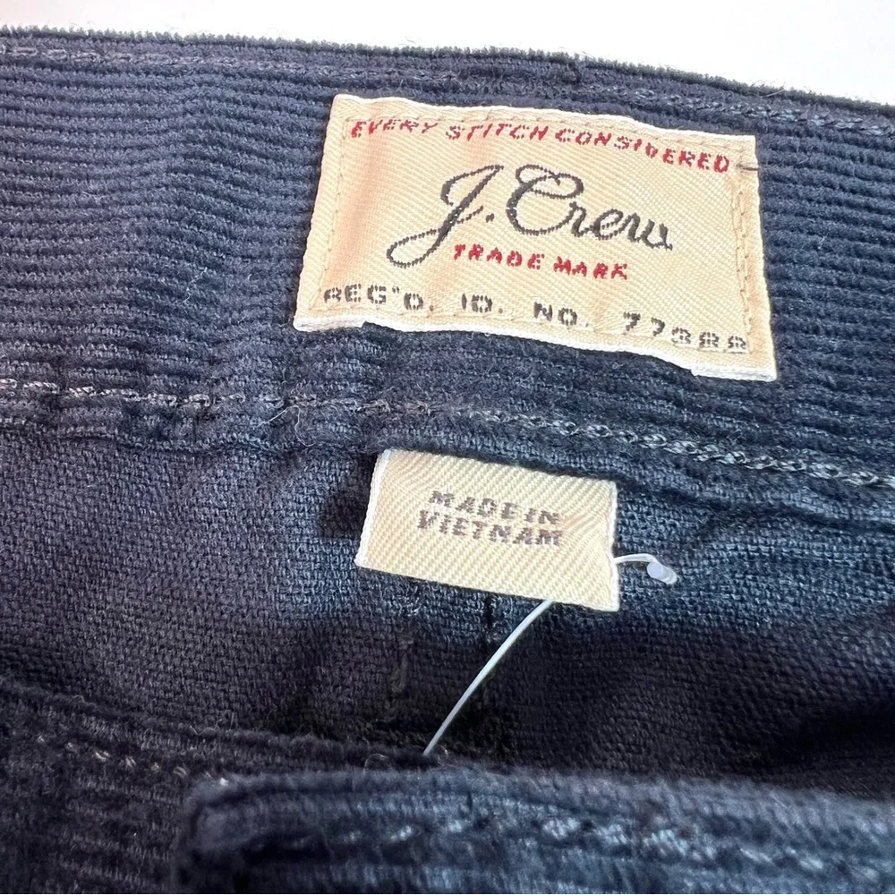 J. Crew 484 Slim-fit Corduroy Pants Navy Size 32x32
